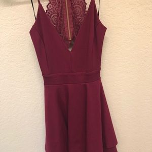 Red Lacey Dress